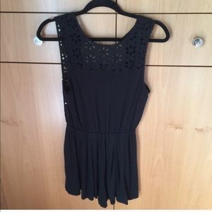 Top Shop Black Romper